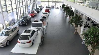 4S店汽車(chē)展廳植物租賃